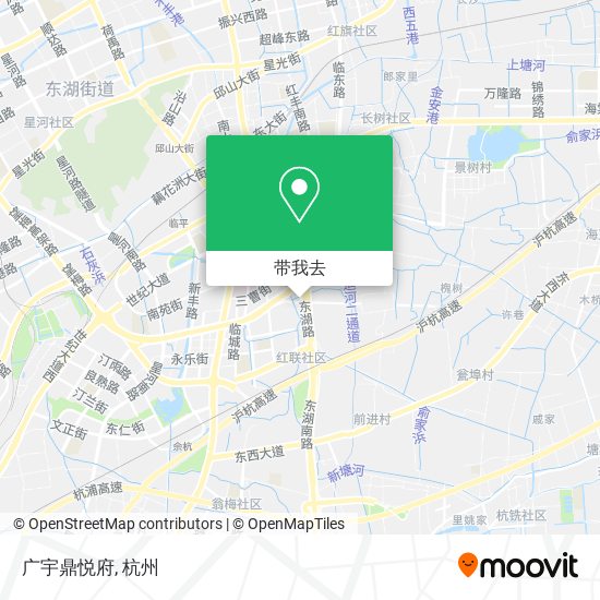 广宇鼎悦府地图