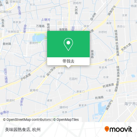 美味园熟食店地图