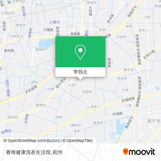 赛维健康洗衣生活馆地图