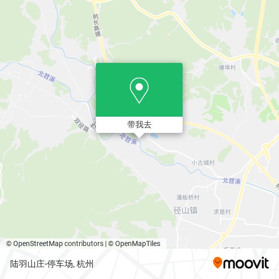 陆羽山庄-停车场地图
