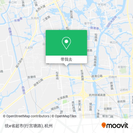 统e省超市(行宫塘路)地图