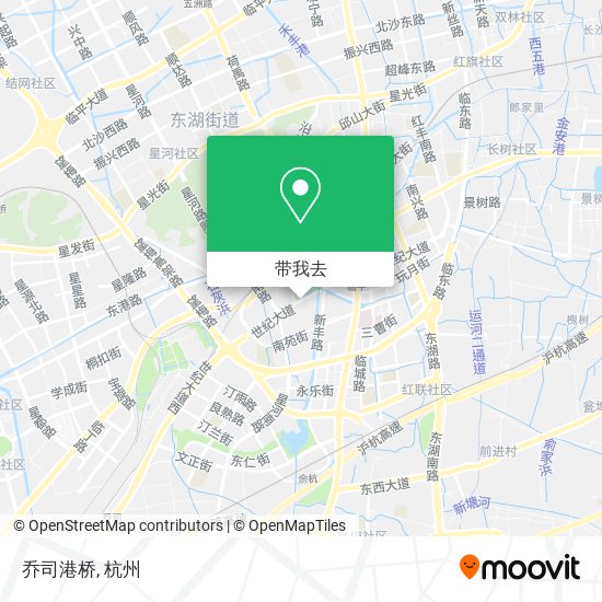 乔司港桥地图