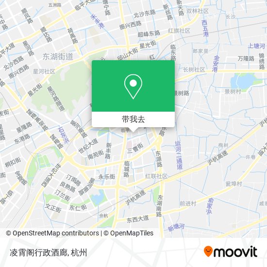 凌霄阁行政酒廊地图