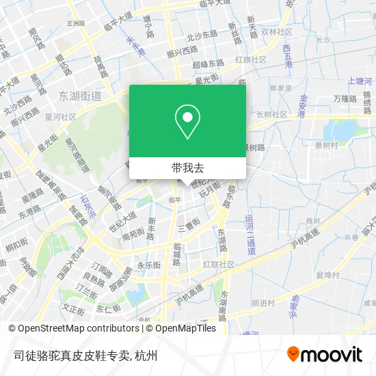 司徒骆驼真皮皮鞋专卖地图