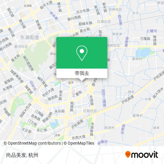 尚品美发地图