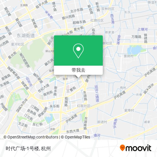 时代广场-1号楼地图