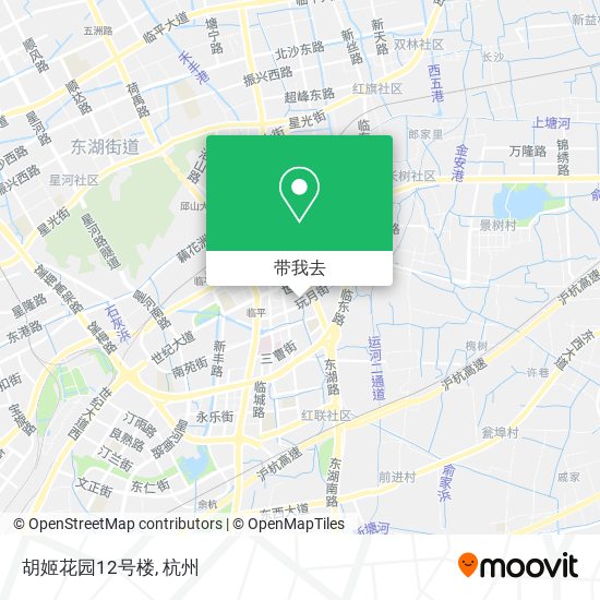 胡姬花园12号楼地图