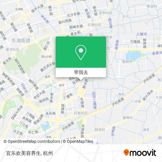 宜乐欢美容养生地图