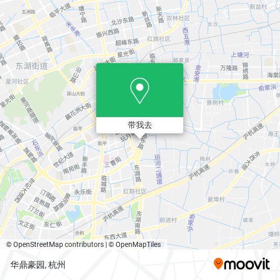 华鼎豪园地图