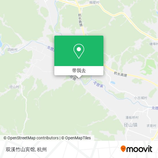 双溪竹山宾馆地图