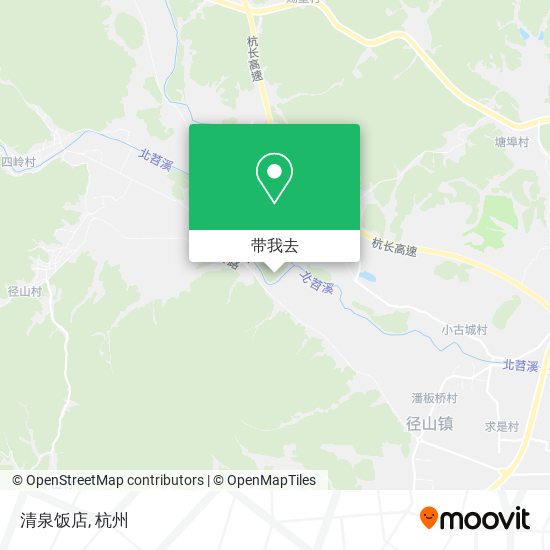 清泉饭店地图