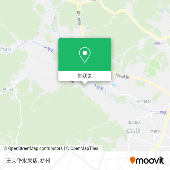 王荣华水果店地图
