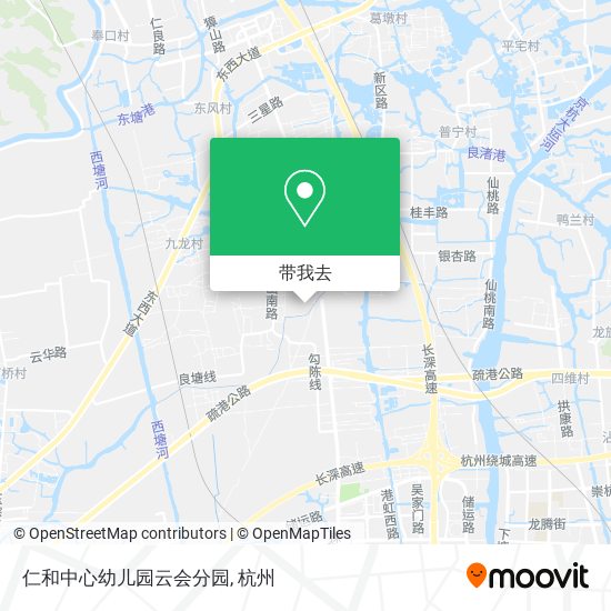 仁和中心幼儿园云会分园地图