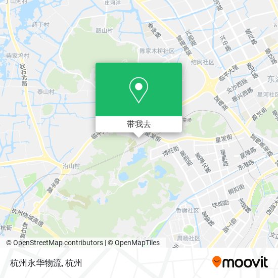 杭州永华物流地图