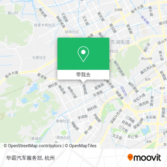 华霸汽车服务部地图