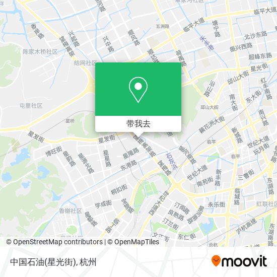 中国石油(星光街)地图