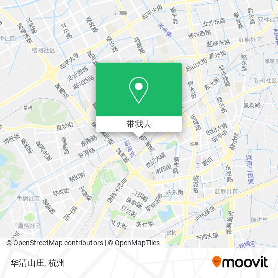 华清山庄地图