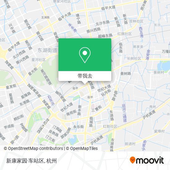 新康家园·车站区地图