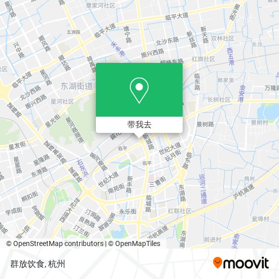 群放饮食地图