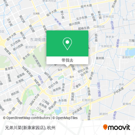 兄弟川菜(新康家园店)地图