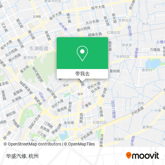 华盛汽修地图
