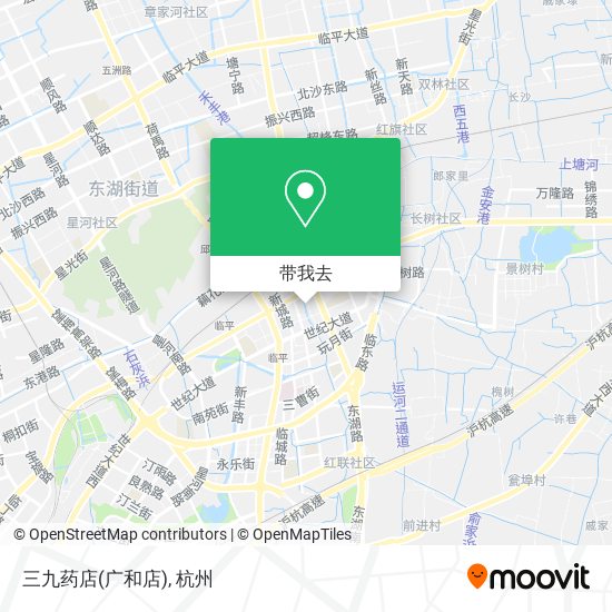 三九药店(广和店)地图