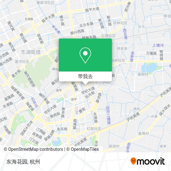 东海花园地图