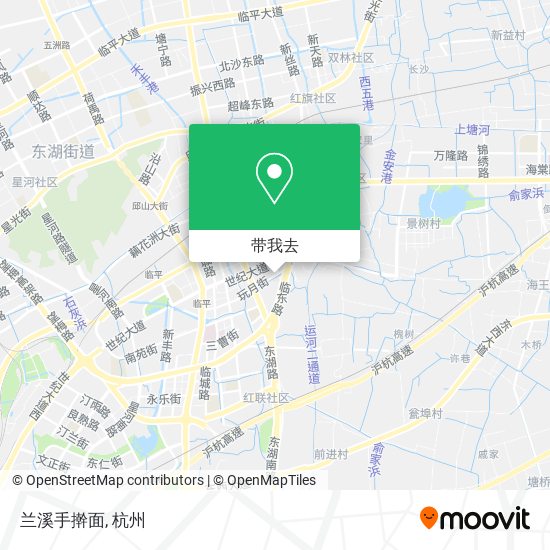 兰溪手擀面地图