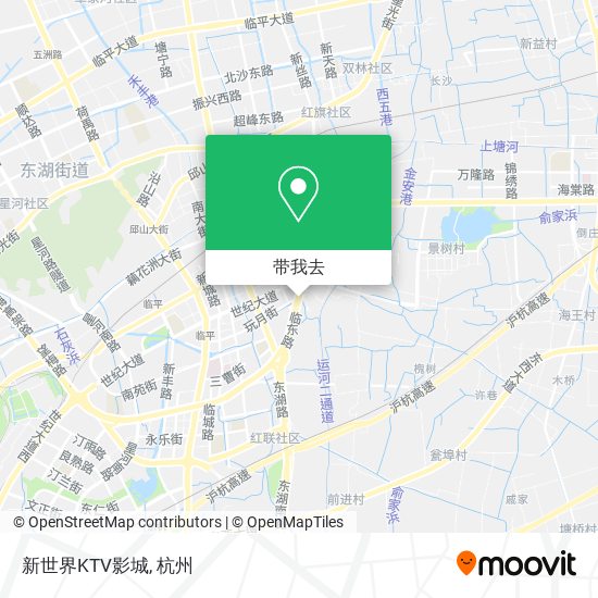 新世界KTV影城地图