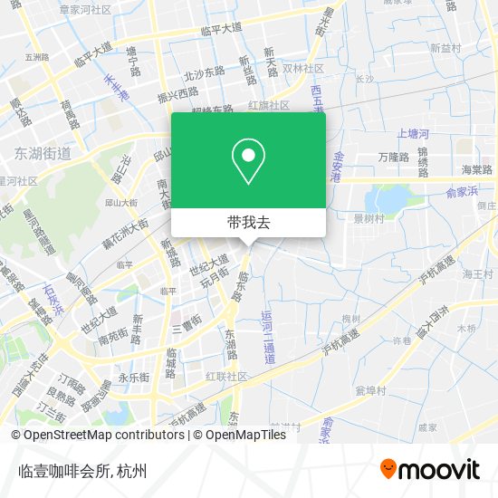 临壹咖啡会所地图