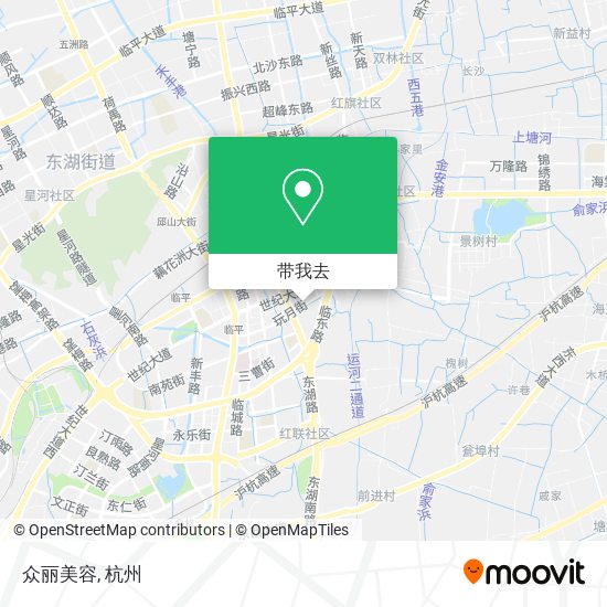众丽美容地图