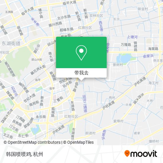 韩国喷喷鸡地图