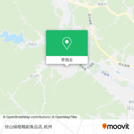 径山镇植顺副食品店地图