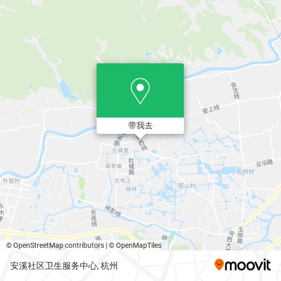 安溪社区卫生服务中心地图