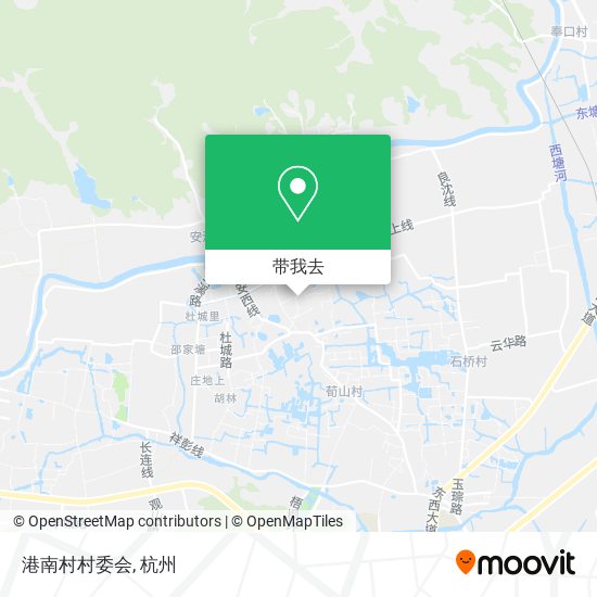 港南村村委会地图