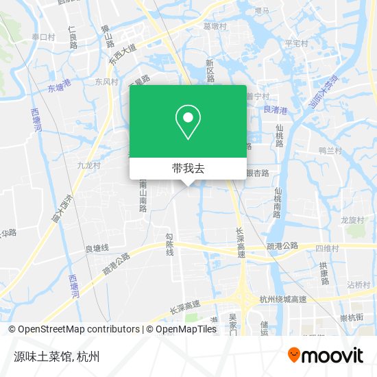 源味土菜馆地图