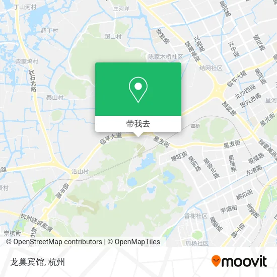 龙巢宾馆地图
