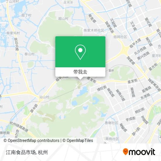 江南食品市场地图