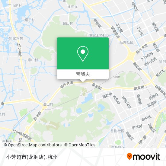 小芳超市(龙洞店)地图