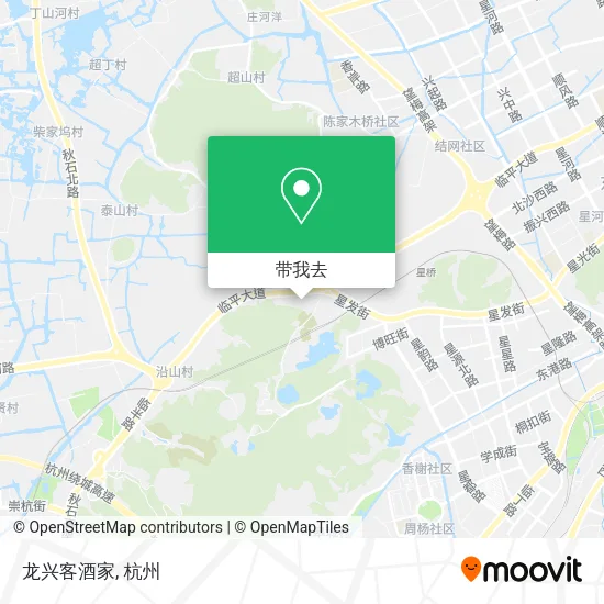 龙兴客酒家地图