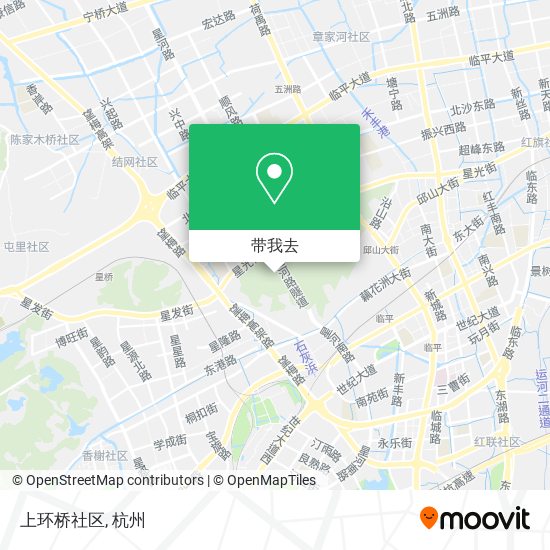上环桥社区地图