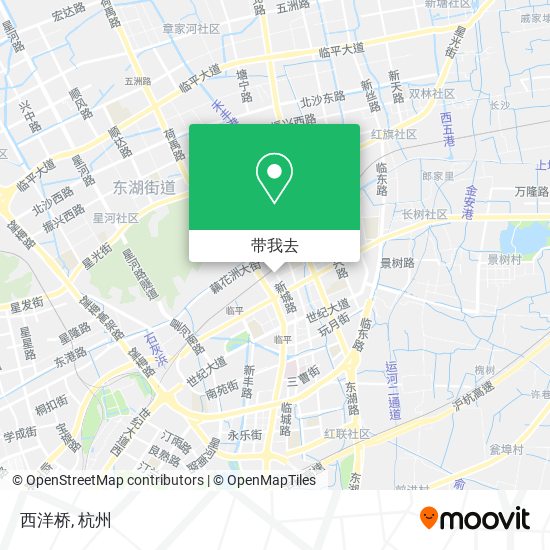西洋桥地图