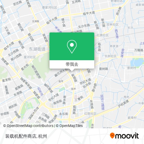 装载机配件商店地图