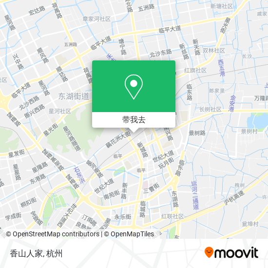 香山人家地图