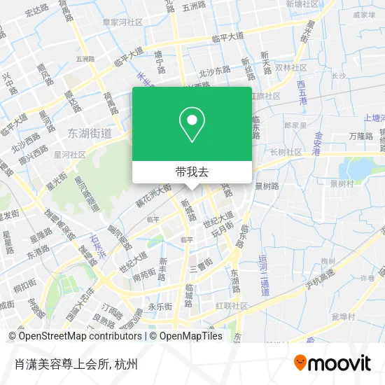 肖潇美容尊上会所地图