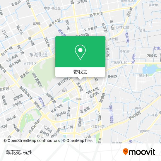 藕花苑地图