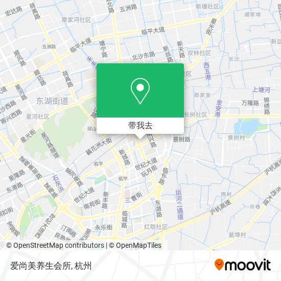 爱尚美养生会所地图
