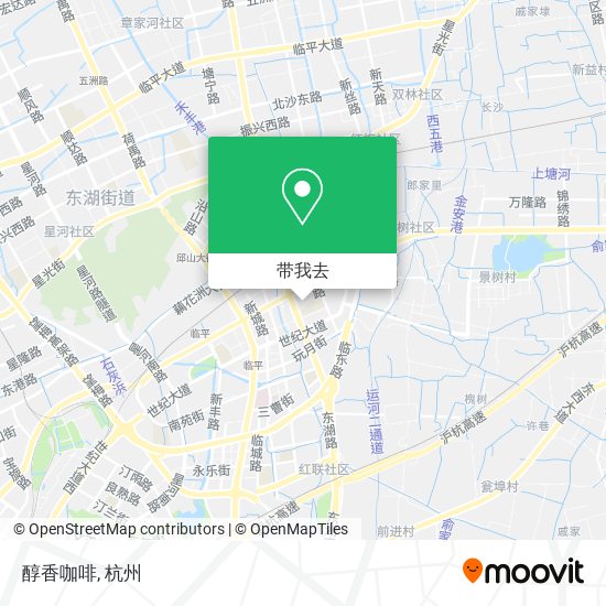 醇香咖啡地图