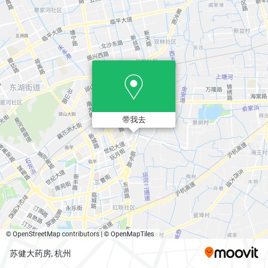 苏健大药房地图