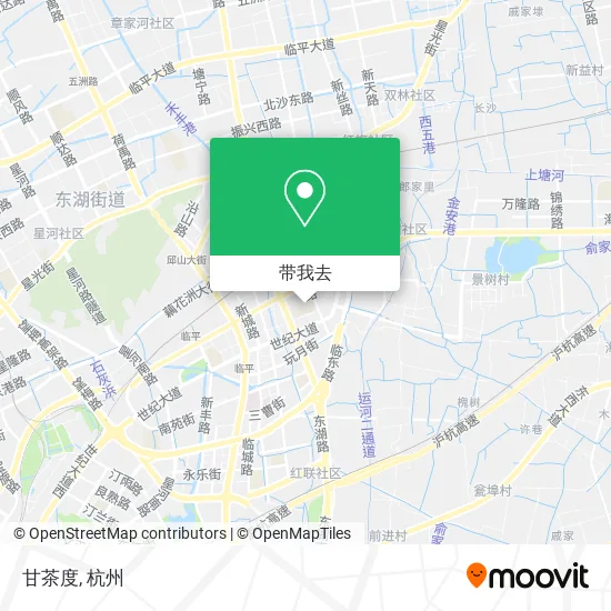 甘茶度地图